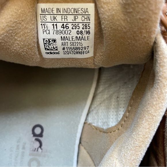 Adidas Men's Brown Sneakers - Picture 3 of 11